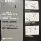 Roppe Vinyl Self Stick Snow 4 In  X 0 080 In  X 20 Ft  Wall Cove Base Coil