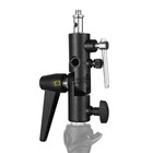 Mk Flash Shoe Umbrella Holder Mount Bracket Adapter For Light Stand Tripod 1 4 