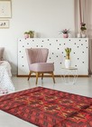 Vintage Hand-knotted Area Rug 3 9  X 6 3  Traditional Wool Carpet