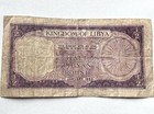 Kingdom Of Libya 1 2 Half Pound 1952 King Idris Banknote P-15 D 1 Rare