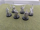 Games Workshop Lotr - 6 Mahud Warriors With Blowpipes   Hand Weapons - Metal