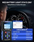 Topdiag Bt300 Car Battery Load Tester 20-2000cca Auto Battery Analyzer 12v 24v