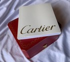 Cartier Watch Presentation Box With Booklet   Tags Empty Box Duty Paid