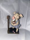 Enesco Kathy Wise Pig Figurine - Overweight Pig New No Box