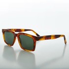 Thick Horn Rim Men s Vintage Sunglass Honey Tortoise - Vic