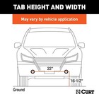 Curt 70114 Custom Tow Bar Base Plate Brackets For Dinghy Towing  Ford Explorer