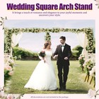 6x3m Background Arch Stage Decoration Party Wedding Supplies Metal Frame
