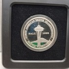 North American Bridge Championship Fall 1993  Silver  999 1oz Coin   Round