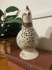 Euc Red Wing Pottery Bob White Quail Hors D oeuvres Appetizer Server Handpainted