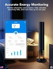 Smart Wifi Plug With Energy Monitoring  Works With Alexa   Google  4 Pack