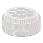 Hfa Plastic Dome Lids  Fits Round Pan 2047  7  Diameter X 0 88  H  Clear  500 ct