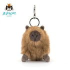 Clyde Capybara Bag Charm 10cm Brown Toyjellycatdoll Plush Soft Doll Gifts New