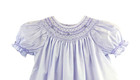 Nwt Petit Ami Lavender Purple Bishop Smocked Baby Girls 1pc Dress 18m 18 Months