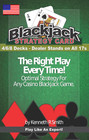 Blackjack Basic Strategy Chart  4 6 8 Decks  Dealer Stands On All 17s  2-sided C