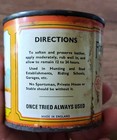 Rare Vtg Burnaby   Chantrell Ltd  Ko cho line Leather Dressing Can Pre Ww2 Full