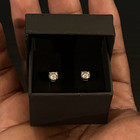 Vvs1 Moissanite Stud Earrings