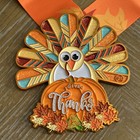 Yes fit Give Thanks 2024 Virtual Running Fitness Challenge Medal Turkey Trot