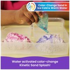 Kinetic Sand Splash Water Play Sandbox 12oz Color Change Kids Toys