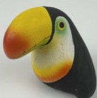 Hand Painted Ceramic Toucan 2    Tall