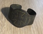 Ww2 Wwii Germany Cross Battlefield Military Mens Ring Old Handmade