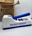 Silent Knight Tablet Pill Crusher Vitamin Grinder With 950 Bags Pouches