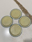 1940s-50s Ohio Art  Childs Tin Tea Set  4 Plates   Cake Plate   Ducky Bathtime 