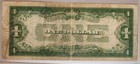 1934 Series Us  1 Silver Certificate Blue Seal Banknote Funnyback