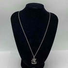 Sterling Silver 925 Viking Ship Necklace Tourmaline Topaz Earrings Jewelry Lot