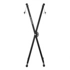 Open Box - Premium Heavy Duty Double Braced Adjustable Piano Keyboard Stand 