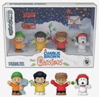 Fisher Price Little People Peanuts    a Charlie Brown Christmas    Collector Set