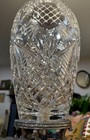 Vintage Art Deco Inspired Sparkling Cut Lead Glass Lamp - Hollywood 