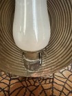 Vintage Industrial Metal Reflector Lamp Glass Shade St Louis Mfg Co Working