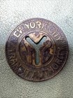 Vintage New York City Nyc Subway  y  Cut Out Sz Of 25c - 1 Circulated Token Poor
