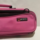 Nwt Pt Protec Deluxe Flute Case Cover With Piccolo Pocket Pink Fuchsia