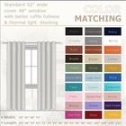84 Inch Dark Grey Blackout Curtains - Thermal Insulated Grommet Drapes For Bedro