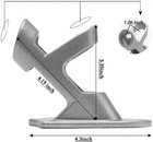 Flag Pole Holder 1   Two-position Aluminum Mounting Bracket For House