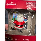 Hallmark Rudolph Santa With Presents Christmas Tree Ornament