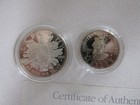 1989-s Congressional 2-coin Proof Silver Dollar Set W display Case  Box  And Coa