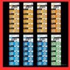 80 Assorted Super Alkaline Button Batteries Coin Cell Set Watch Calculator Ag