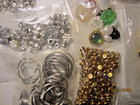 Jewelry Making Supplies Mixed Metals Findings Charms Key Rings Spacers more  