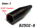 6mm-1  Hardened Replacement Spear Tip Barb  Speargun  Stainless  3 8  Stock
