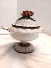 Beautiful Capodilmonte Small Covered Tureen