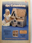 Rare Vtg 1984 Dura-craft The Columbian Dollhouse Kit Wooden Pine Cottage Cb150