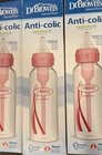 6x Dr  Brown s 8oz Anti-colic Options  Narrow Baby Bottles Level 1 Narrow Pink