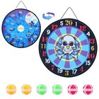 6 Sticky Balls 10 5   Safe Dart Board Kids Indoor Game Toy Gift Set