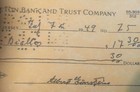 Albert Einstein - Check  copy  - Rp - Signature Dated 1949