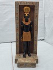 Veronese 2002 Egyptian God Horus In Temple Shrine Statue Falcon Gate   