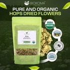 Organic Hops Dried Flowers Herbal Tea Loose Humulus Lupulus 50g Pouch