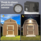 Led Wall Pack Light  30w 3600lm 5000k Daylight Outdoor Wall Lights With Dusk To