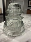 Vintage Hemingray 42 Clear Glass Telegraph Insulator Made In Usa